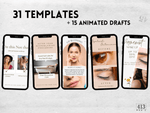 31 PMU Instagram Story Templates v1
