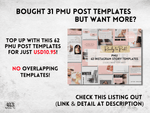31 PMU Instagram Story Templates v2
