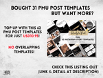 31 PMU Instagram Story Templates v3
