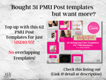 31 PMU Instagram Post Templates v1