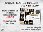 31 PMU Instagram Post Templates v4