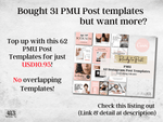 31 PMU Instagram Post Templates v3