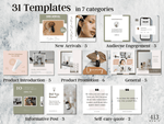 31 Skincare Instagram Post Templates v1
