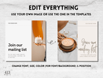 31 Candle Instagram Post and Story Templates v1