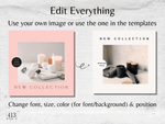 62 Candle Instagram Post Templates v3