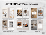 62 Candle Instagram Story Templates v1