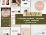 62 PMU Instagram Post Templates v2