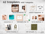 62 PMU Instagram Post Templates v2