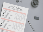 75 Soft, Medium, Hard Challenge Tracker Bundle v2