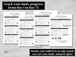 Editable 75 Soft Challenge Tracker v7