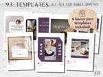 93 Candle Instagram Post Templates v1