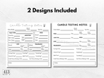Editable Candle Making and Testing Label Template