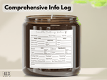 Editable Candle Making and Testing Label Template