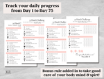 Editable 75 Hard Challenge Tracker v2