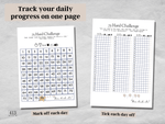 Editable 75 Hard Challenge Tracker v3