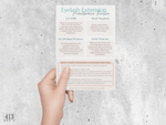 Lash Extension PMU After Care Card Template v2