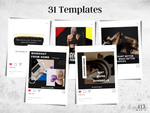 31 Fitness Instagram Post Templates v1