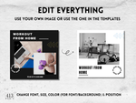 31 Fitness Post & 31 Story Templates v1
