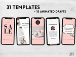31 Candle Instagram Story Templates v2
