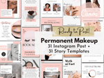 31 PMU Instagram Post & 31 Story Templates v2