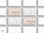 Eyeliner Tattoo PMU After Care Business Card Template v3