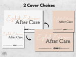 Eyelash Extension PMU After Care Business Card Template v3