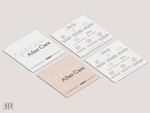Eyelash Extension PMU After Care Business Card Template v3