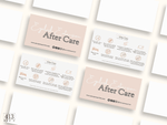 Eyelash Extension PMU After Care Business Card Template v3