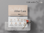 Lip Blush PMU After Care Business Card Template v3