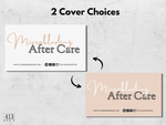 Microblading After Care Business Card Template v3