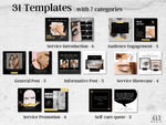 31 PMU Instagram Post & 31 Story Templates v3