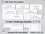 Editable 75 Soft Challenge Tracker v4