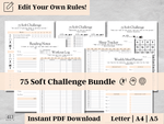 Editable 75 Soft Challenge Tracker v6