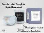 Minimalist Candle Label Template 15