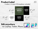 Minimalist Candle Label Template 14