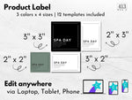 Minimalist Candle Label Template 35