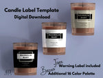 Minimalist Candle Label Template 17