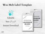 Wax Melt Label Template 06