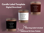 Minimalist Candle Label Template 08