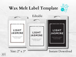 Wax Melt Label Template 04
