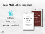 Wax Melt Label Template 07