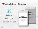 Wax Melt Label Template 08