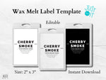 Wax Melt Label Template 09