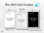 Wax Melt Label Template 11