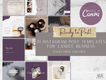 31 Candle Instagram Post Templates v2