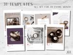 31 Candle Instagram Post Templates v2