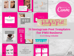 31 PMU Instagram Post Templates v1