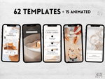 62 Candle Instagram Story Templates v1