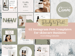 62 Skincare Instagram Post Templates v1