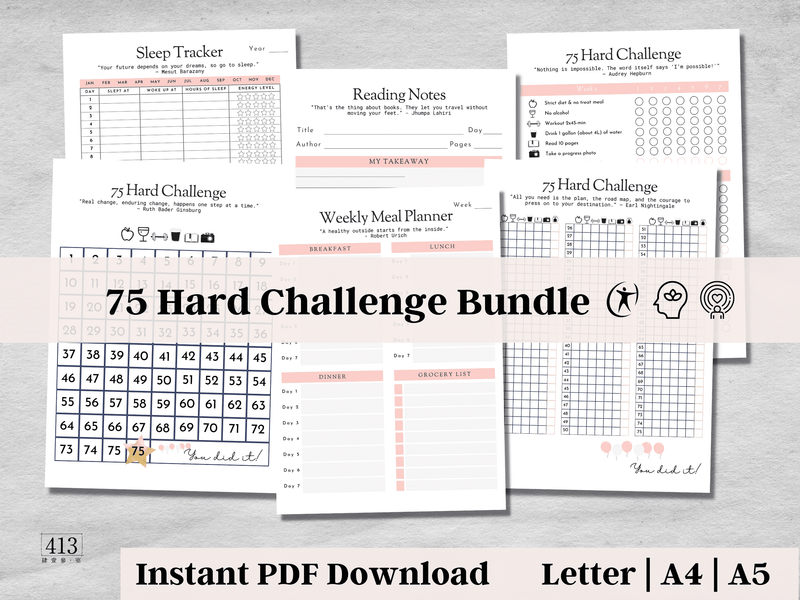 75 Hard Challenge Tracker v2